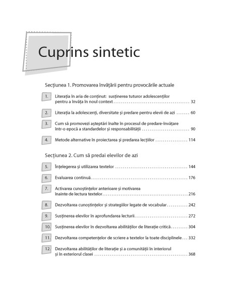 Înțelegerea textelor și ariile curriculare