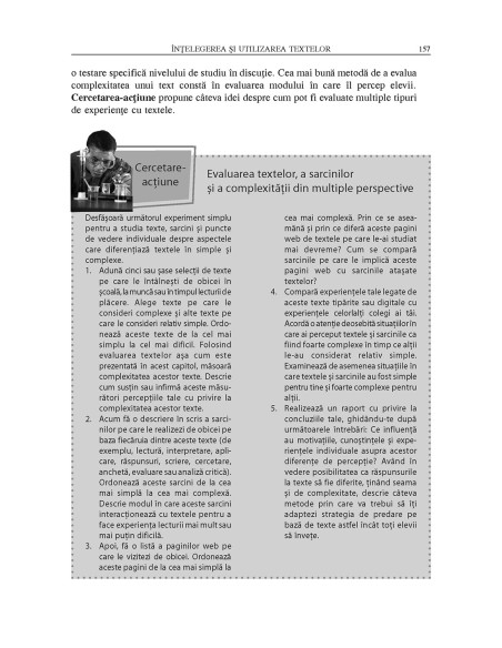 Înțelegerea textelor și ariile curriculare