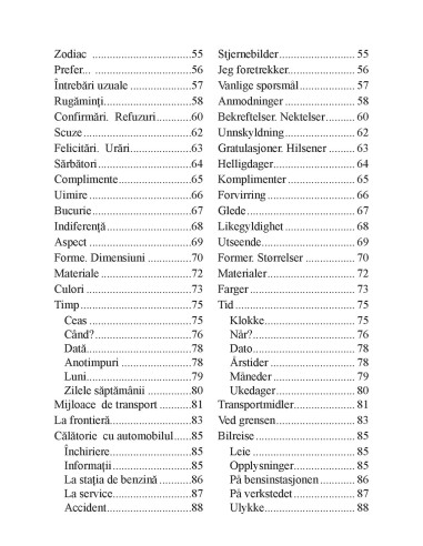 Ghid de conversație român-norvegian...