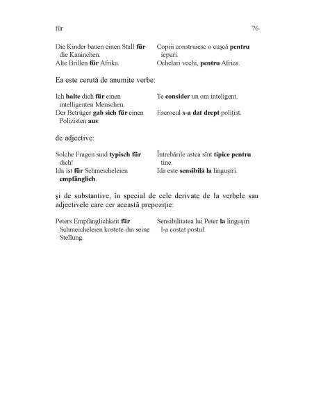 Limba germană. Dicționar de cuvinte-instrument