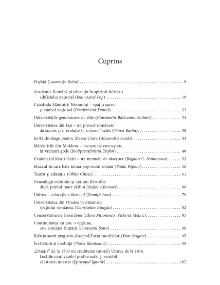 Educația la Centenar. Idei. Instituții. Personalități