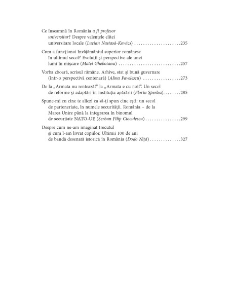 Un centenar și mai multe teme pentru acasă. Ce au învăţat şi ce nu au învăţat românii din ultimul secol de istorie