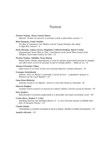 Revista de asistenţă socială. Anul...