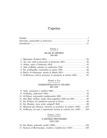 Civilizaţia islamică în 30 de vieţi