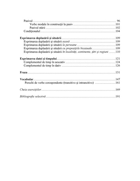 Limba germană. Exerciții de gramatică şi vocabular