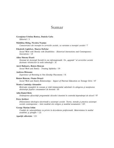 Revista de asistenţă socială. Nr. 2/2019