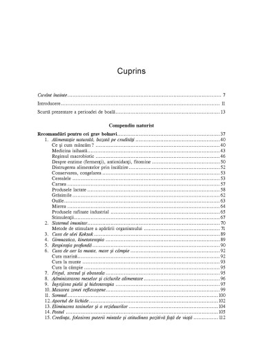 Incursiune în medicina naturistă