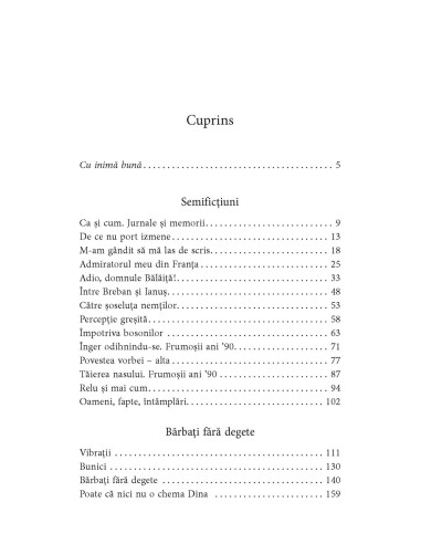 Bărbaţi fără degete şi alte amintiri... Bărbaţi fără degete şi alte amintiri...