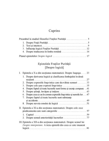 Epistolele despre logică (ediţie...