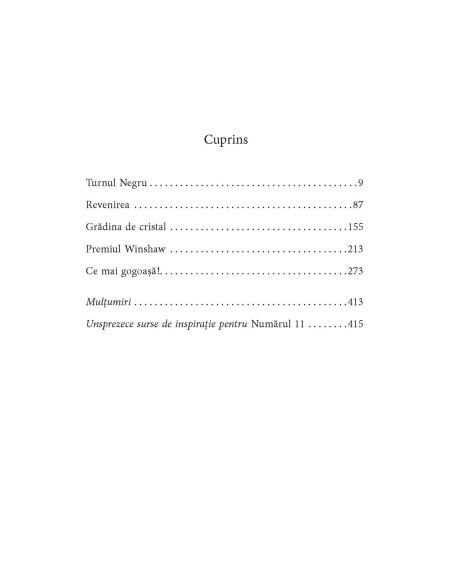 Numărul 11 sau Mărturii despre nebunie