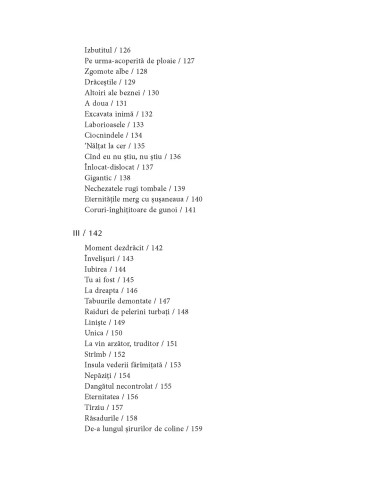 Opera poetică (II)