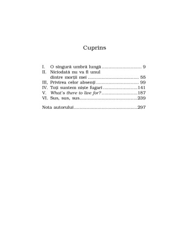 Zgomotul lucrurilor în cădere