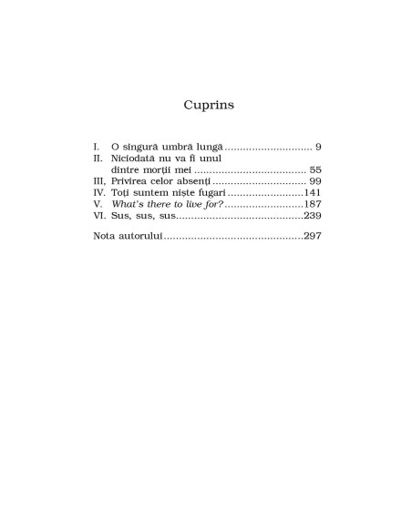 Zgomotul lucrurilor în cădere