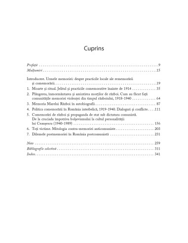 Eroi şi victime. România şi memoria...