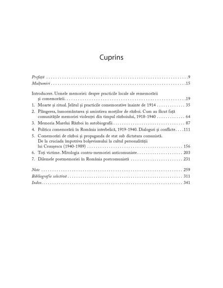 Eroi şi victime. România şi memoria celor două războaie mondiale