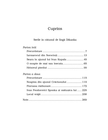 Serile în cătunul de lîngă Dikanka