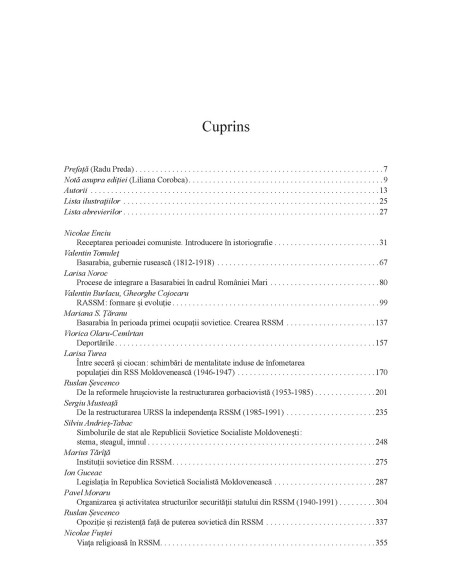 Panorama comunismului în Moldova sovietică