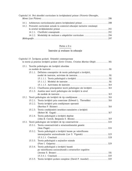 Pedagogia învăţământului primar şi preşcolar. Vol. I