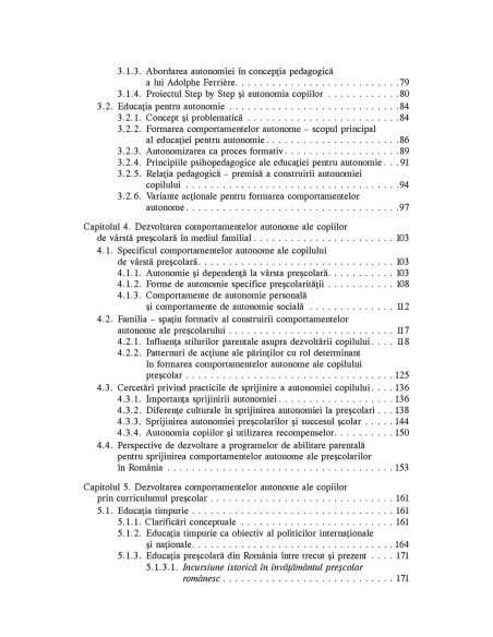 Autonomia copilului de vârstă mică