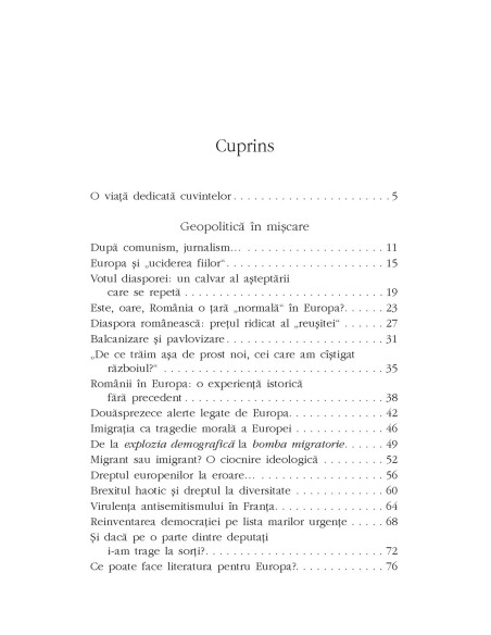 Cronica realităţilor tulburătoare