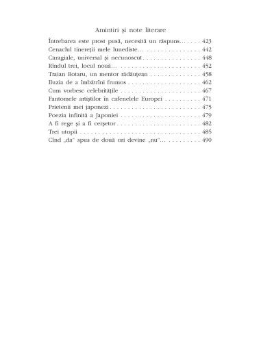 Cronica realităţilor tulburătoare