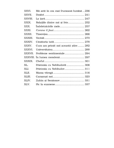 Adolescenţa. Tinereţea