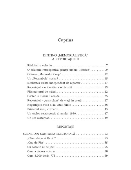 Reportajele mele. 1927-1938