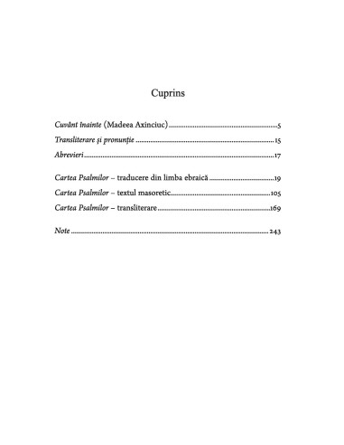 Cartea Psalmilor. Psalmii 1-50...