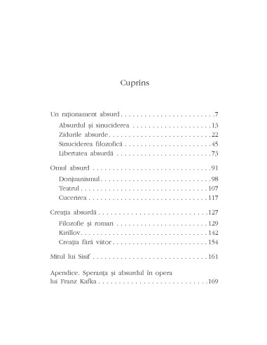 Mitul lui Sisif Mitul lui Sisif