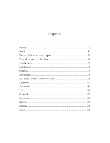 Despre iubire şi (alte) ispite