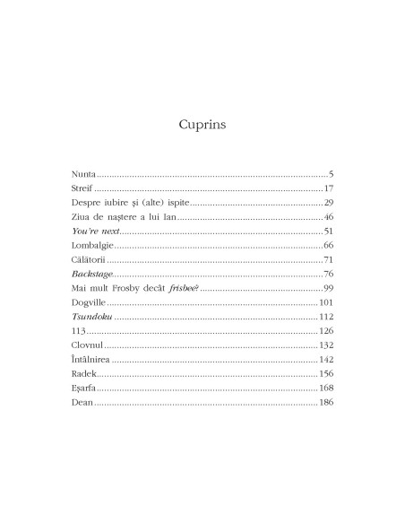 Despre iubire şi (alte) ispite