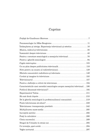 Despre televiziune Despre televiziune