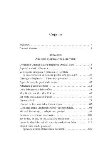 Fake news în Epoca de Aur