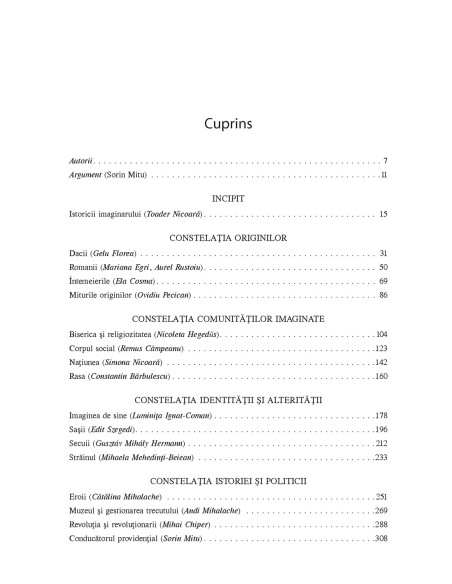 Enciclopedia imaginariilor din România. Vol. III: Imaginar istoric