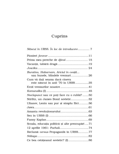 Născut in URSS
