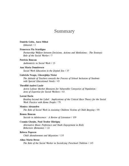 Revista de asistenţă socială. Nr. 3/2020