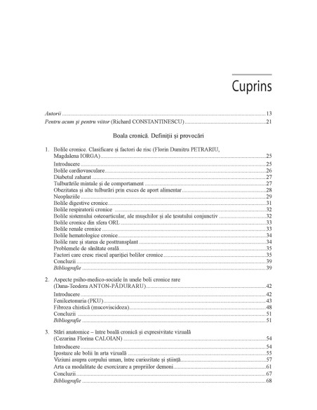 Boala cronică. O perspectivă interdisciplinară