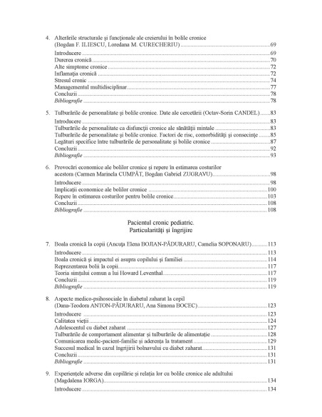 Boala cronică. O perspectivă interdisciplinară