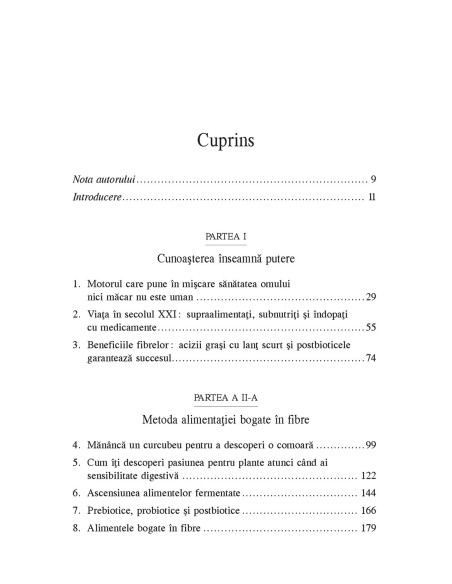 Alimentaţia bogată în fibre