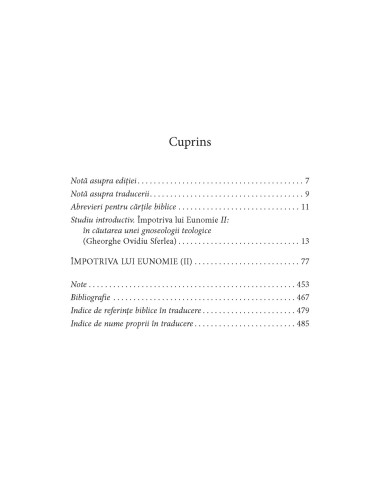 Împotriva lui Eunomie. Vol. II