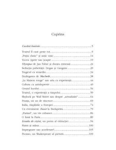 Viaţă şi teatru pe Scena lumii