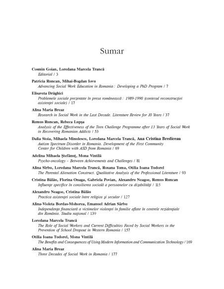 Revista de asistenţă socială. Nr. 1/2021