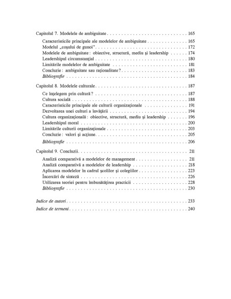 Leadership şi management educaţional