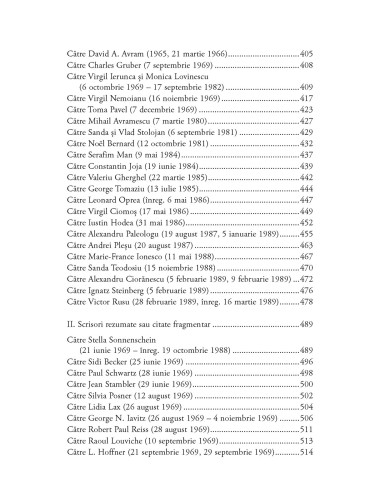 Corespondenţă. Volumul II Corespondenţă. Volumul II