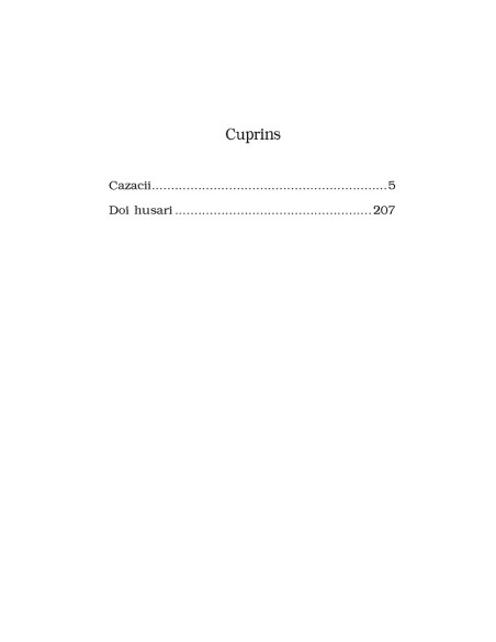 Cazacii • Doi husari  