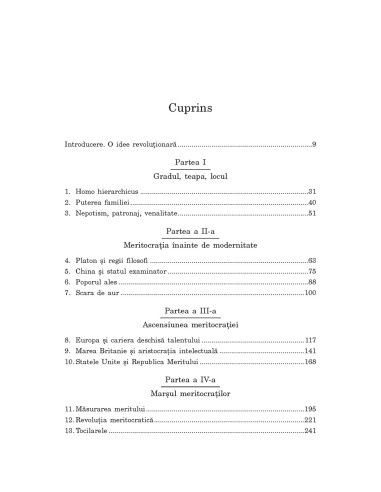 Aristocraţia talentului