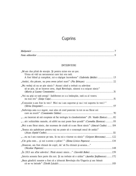 Vieţi în umbra trecutului