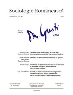 Sociologie Românească....