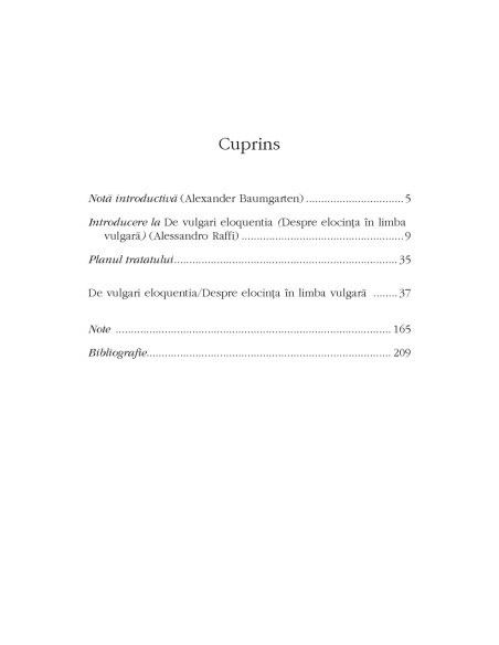 Despre elocinţa în limba vulgară