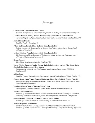 Revista de asistenţă socială. Nr. 1/2022 Revista de asistenţă socială. Nr. 1/2022